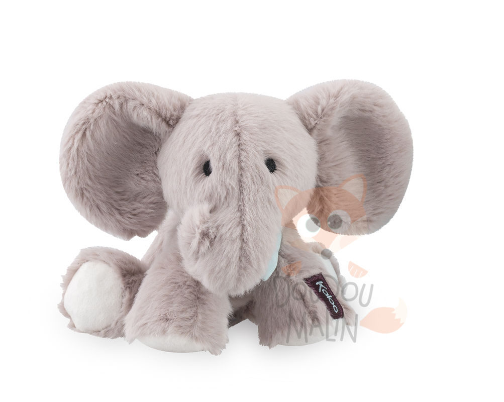  les amis peanut léléphant peluche beige marron 20 cm 